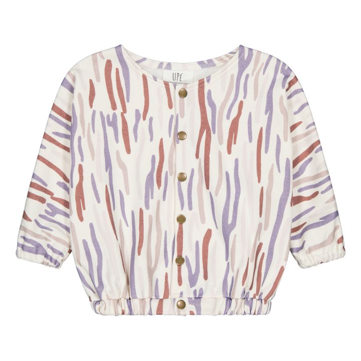 Chaqueta deportiva de algodón reciclado | Crudo- Imagen del producto n°0
