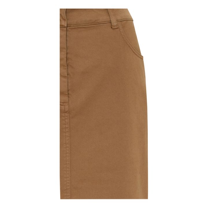 Falda Nikita Algodón orgánico | Camel- Imagen del producto n°8