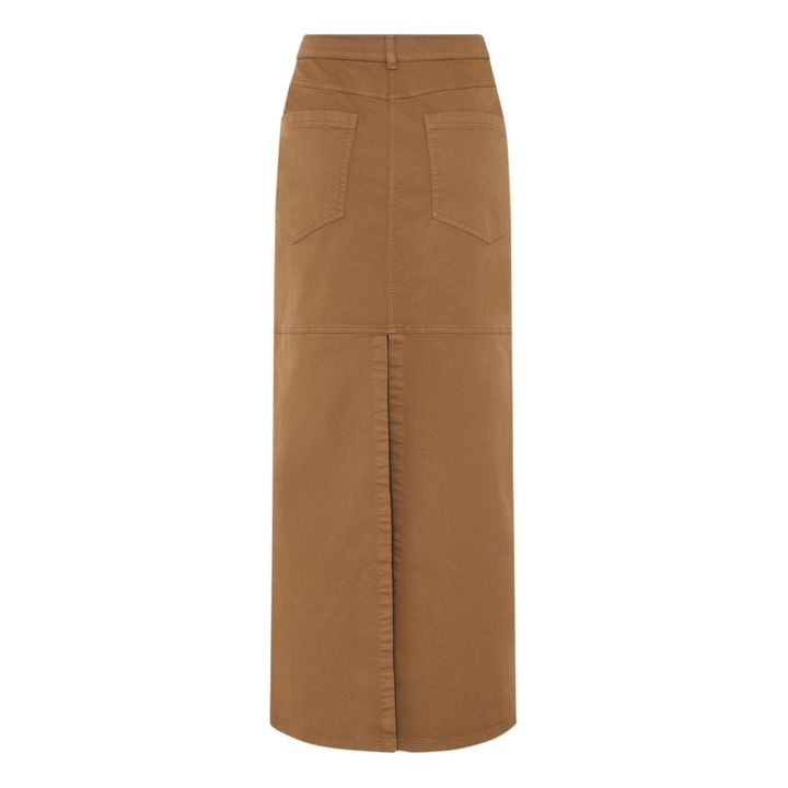 Falda Nikita Algodón orgánico | Camel- Imagen del producto n°7