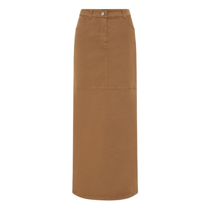 Falda Nikita Algodón orgánico | Camel- Imagen del producto n°0