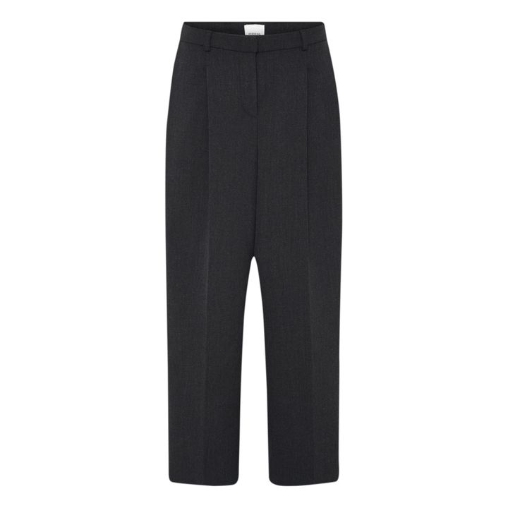 Pantalones Theis de lana virgen | Gris Antracita- Imagen del producto n°0