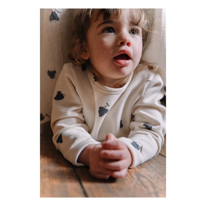 Noé Organic Cotton Raisins Sweatshirt | Ecru- Product image n°2