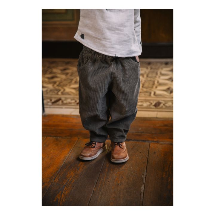 Studio Boh Me Milleraies Velvet Organic Cotton Carrot Trousers