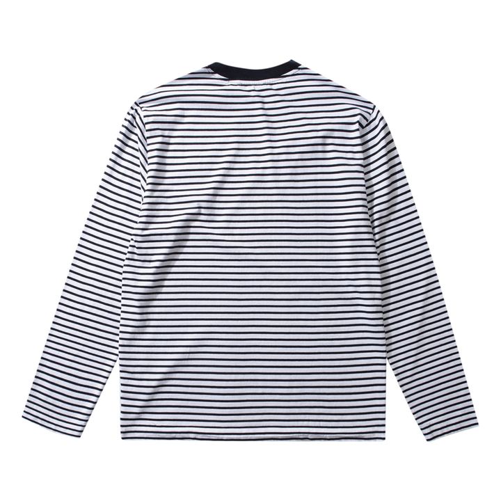 Camiseta a rayas Special Duck | Blanco- Imagen del producto n°6