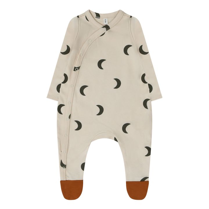 Pies de Pijama de Algodón Ecológico Lunes | Arena- Imagen del producto n°0
