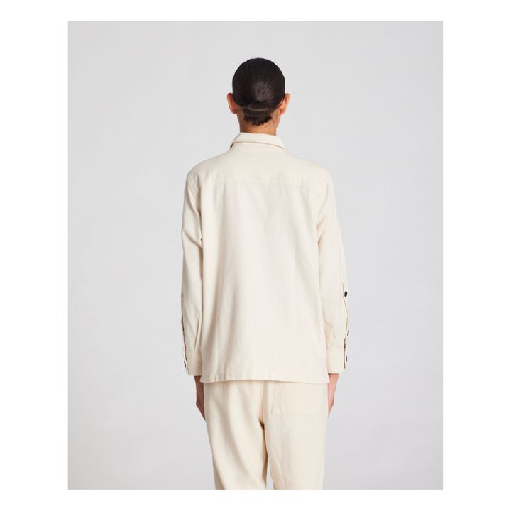 Mara Organic Cotton Overshirt Jacket | Crudo- Imagen del producto n°5