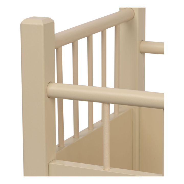 FSC wooden doll's bed | Ecru- Product image n°8