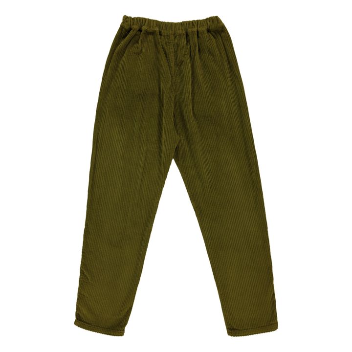 Pantaloni di velluto a coste Poppy - Collezione adulti - Poppy | Verde militare- Immagine del prodotto n°3
