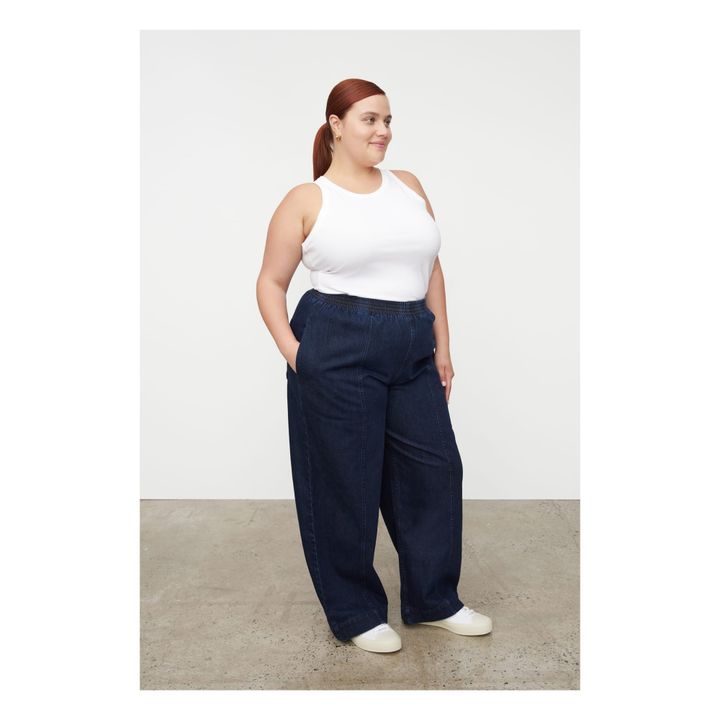 Marina Jeans in cotone biologico | Blu indaco- Immagine del prodotto n°2