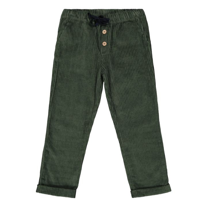 Robinson Velours-Hose | Grün- Produktbild Nr. 0