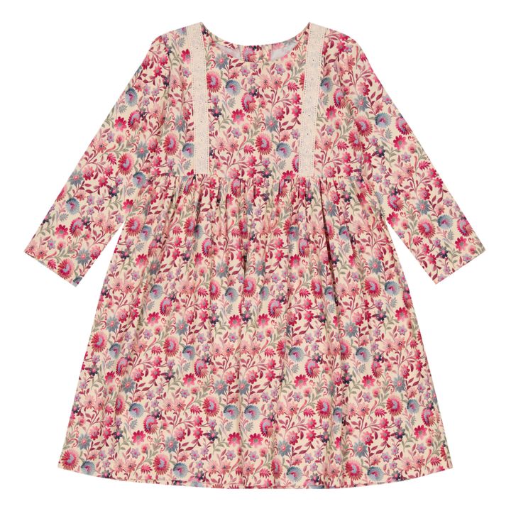 Kleid Blumen Scarlette | Rosa- Produktbild Nr. 0