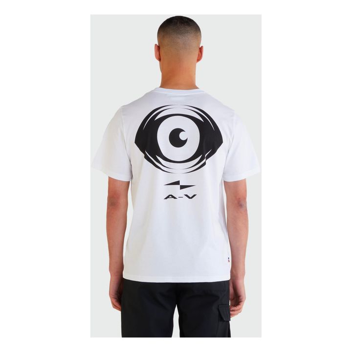 Source Eyes Camiseta de algodón orgánico | Blanco- Imagen del producto n°3