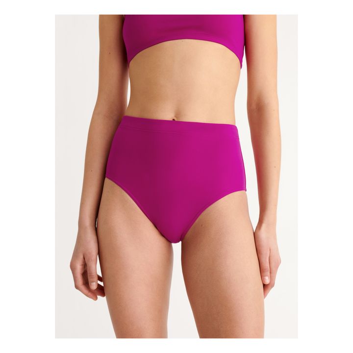 Braguita de jersey de cintura alta Patina | Rosa Fushia- Imagen del producto n°0
