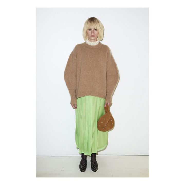 Maglione Bird Casting Kid Mohair | Beige- Immagine del prodotto n°4