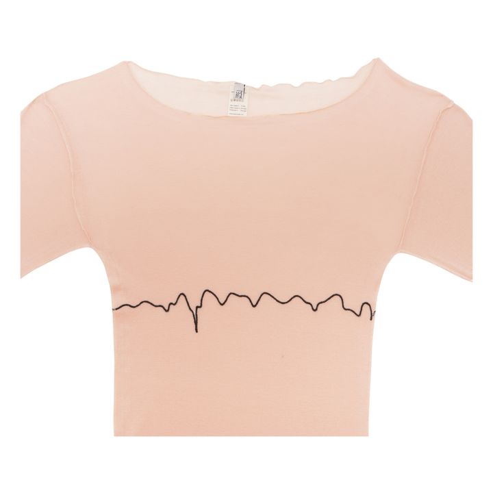 Camiseta de gasa de algodón ecológico Tabbys Star | Rosa Palo- Imagen del producto n°1