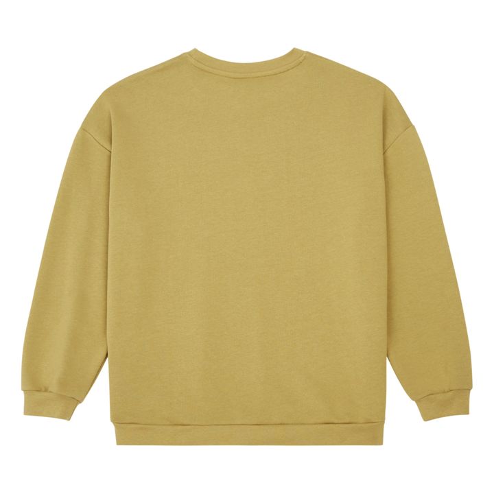 Both Sides Organic Cotton Sweatshirt | Ochre- Product image n°3