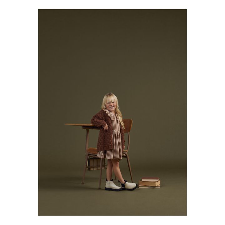 Vestito Vichy Camille | Terracotta- Immagine del prodotto n°4