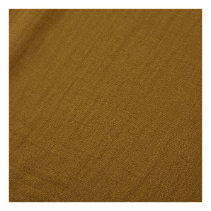 Federa per cuscino Dili in voile di cotone | Gold- Immagine del prodotto n°4