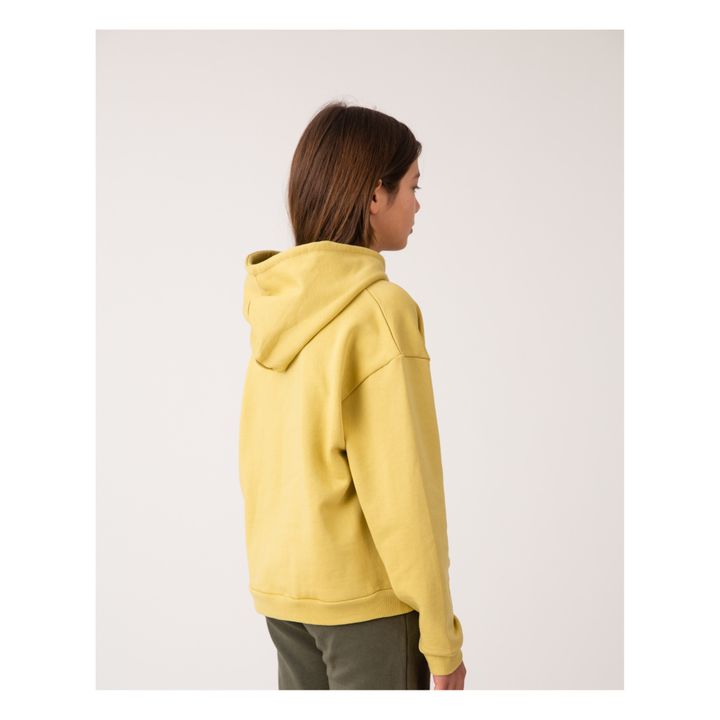 Kapuzen-Sweatshirt | Blasses Gelb- Produktbild Nr. 9