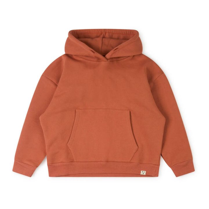 Kapuzen-Sweatshirt | Terracotta- Produktbild Nr. 1