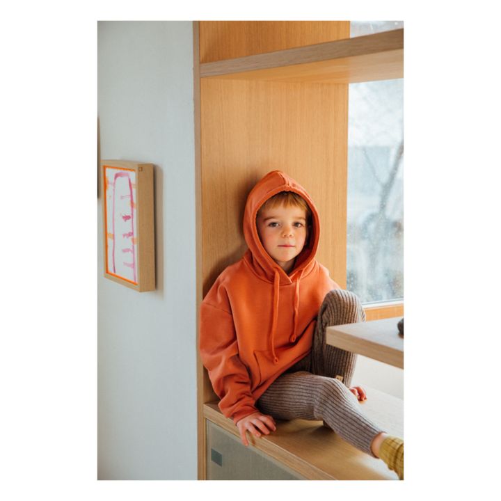 Kapuzen-Sweatshirt | Terracotta- Produktbild Nr. 4