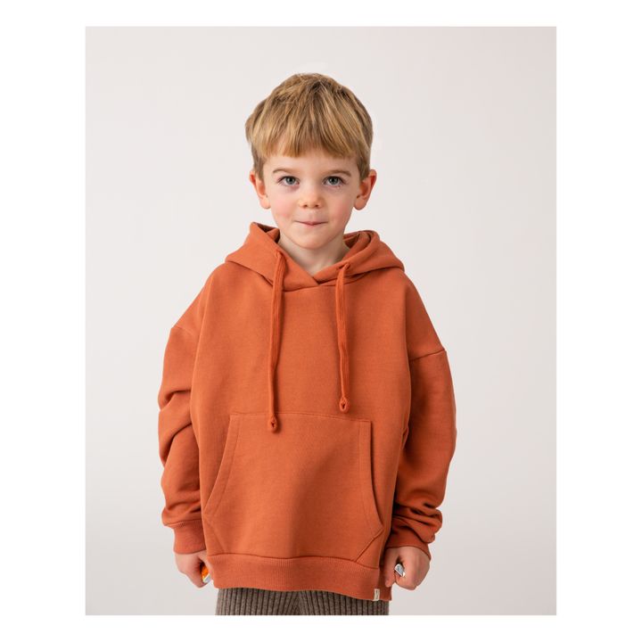 Kapuzen-Sweatshirt | Terracotta- Produktbild Nr. 7
