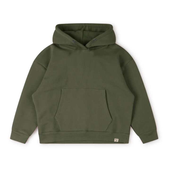 Kapuzen-Sweatshirt | Dunkelgrün- Produktbild Nr. 1
