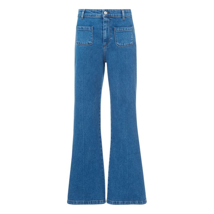 Jeans Park aus biologischer und recycelter Baumwolle - Damenkollektion | Blau- Produktbild Nr. 0