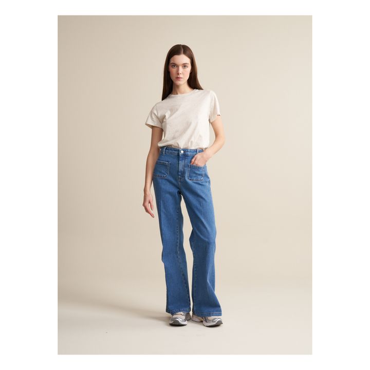 Jeans Park aus biologischer und recycelter Baumwolle - Damenkollektion | Blau- Produktbild Nr. 1
