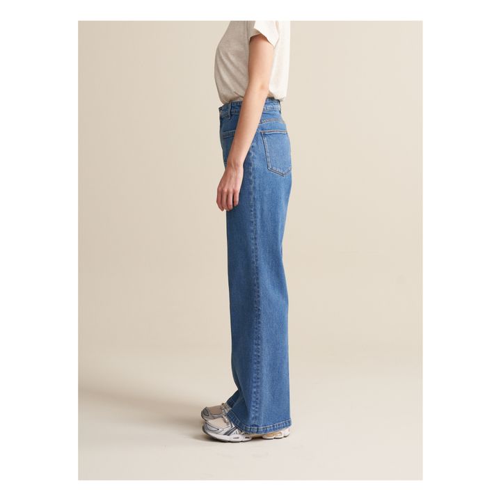 Jeans Park aus biologischer und recycelter Baumwolle - Damenkollektion | Blau- Produktbild Nr. 5
