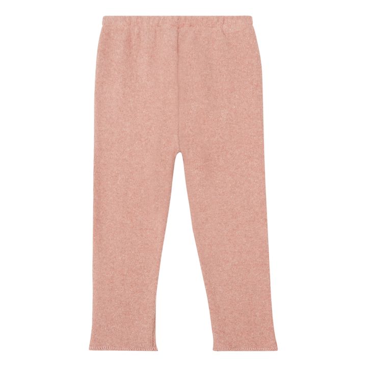 Knitted leggings | Pink- Product image n°1