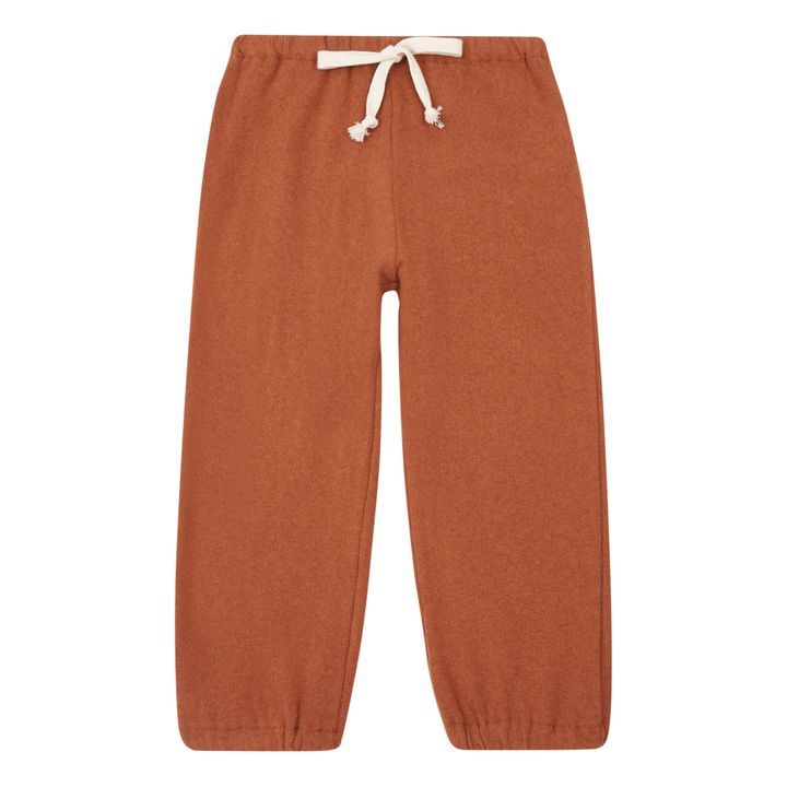 Knitted trousers | Rust- Product image n°0