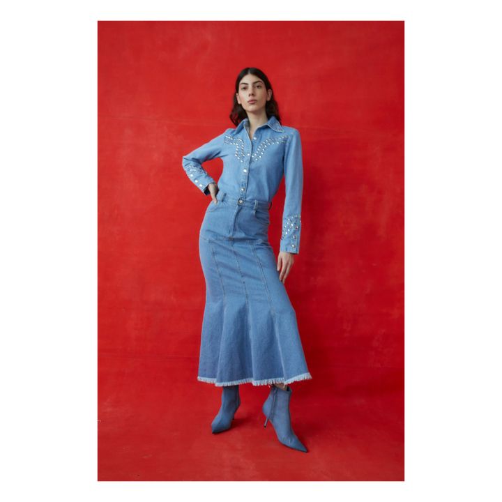 Falda vaquera Lucille | Azul- Imagen del producto n°1