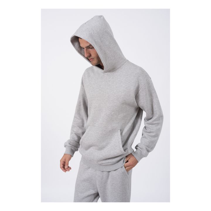 Sudadera con capucha Cravan | Gris Jaspeado- Imagen del producto n°4