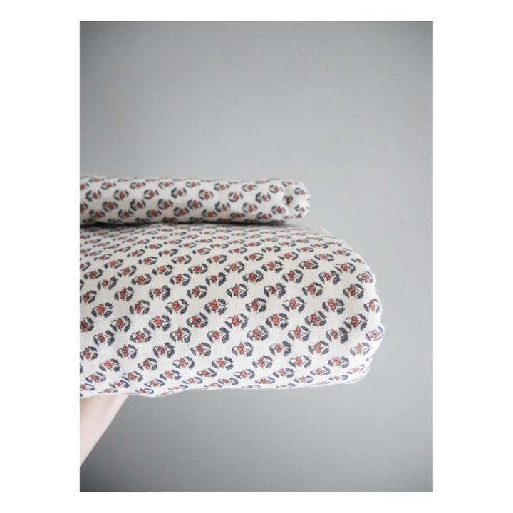 Parure de lit gaze Fleurs- Product image n°1