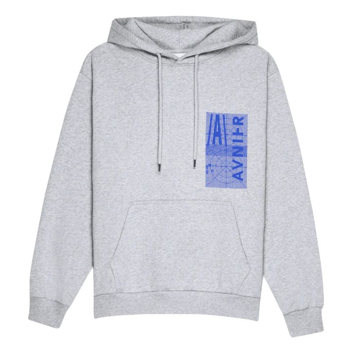 Hoodie Onset Mire Bio-Baumwolle | Hellgrau- Produktbild Nr. 0
