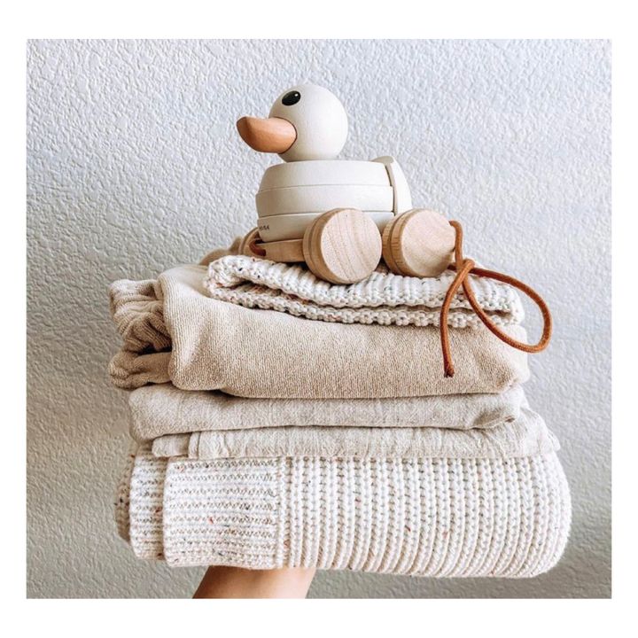 Canard à tirer en bois | Blanc- Image produit n°4