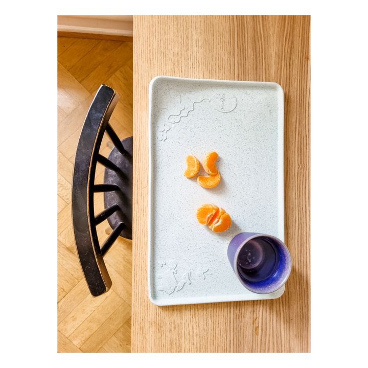 Set de table en caoutchouc naturel | Bleu- Image produit n°2