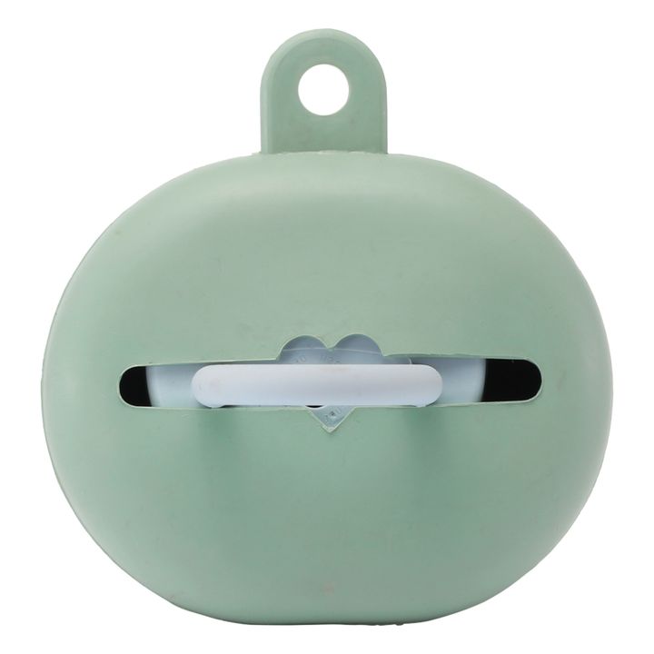 Custodia in gomma naturale per ciuccio | Verde mandorla- Immagine del prodotto n°0