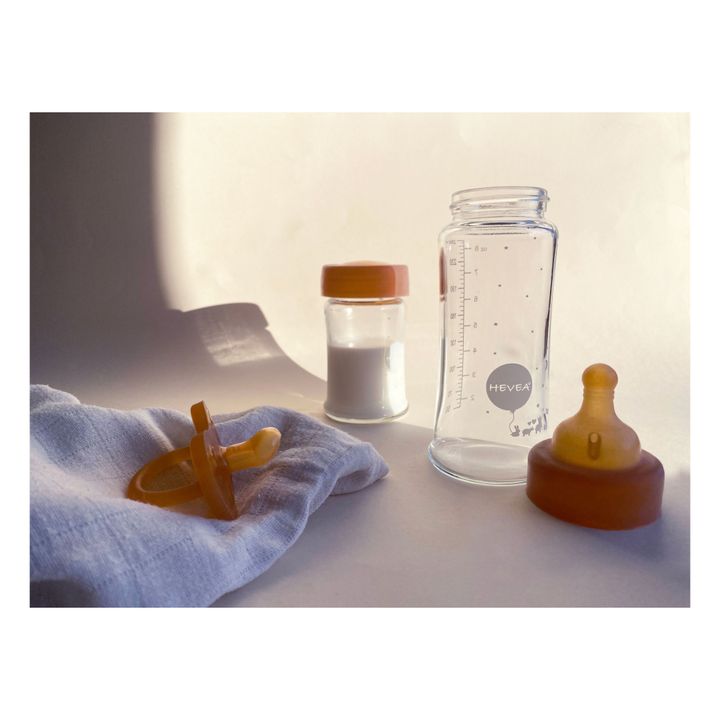 Nuckelflaschen aus Glas mit großer Öffnung Mittlere Strömung - 2er-Set- Produktbild Nr. 5