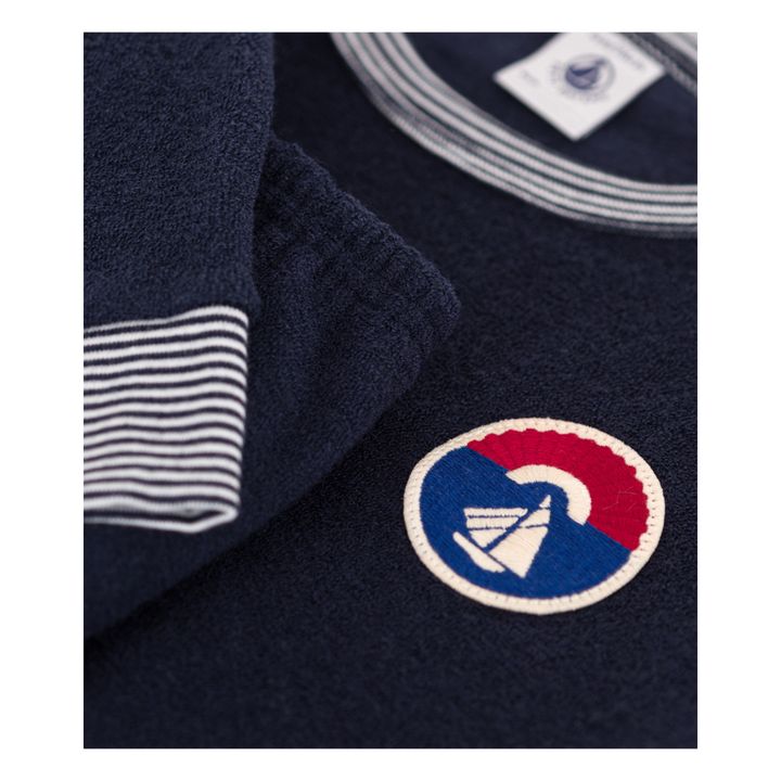 Pijama de rizo | Azul Marino- Imagen del producto n°1