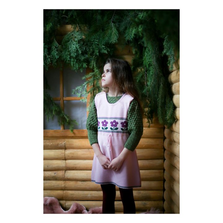 Robe Mérinos Amalia | Rosa- Imagen del producto n°1