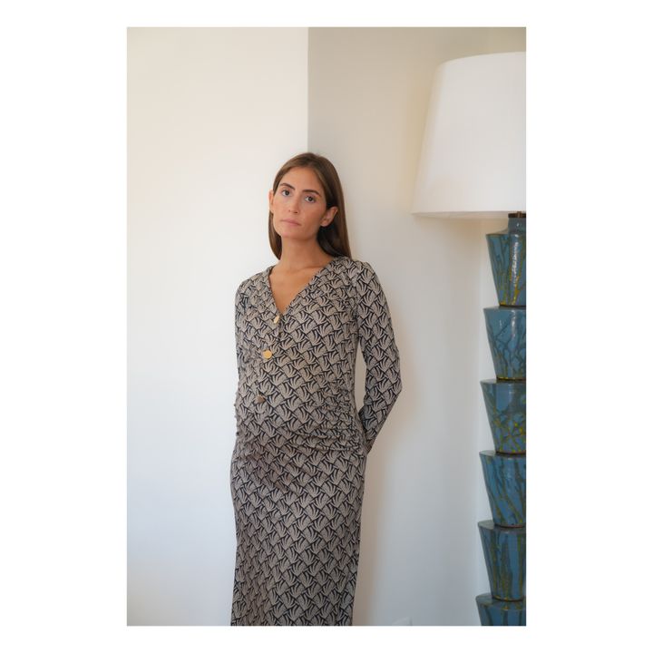 Vestido premamá Elsa Comporta | Negro- Imagen del producto n°2