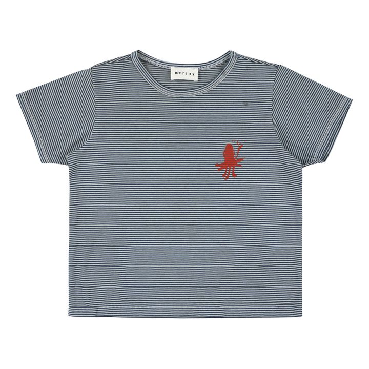 T-Shirt Poeh Octopus | Bleu ciel- Image produit n°0