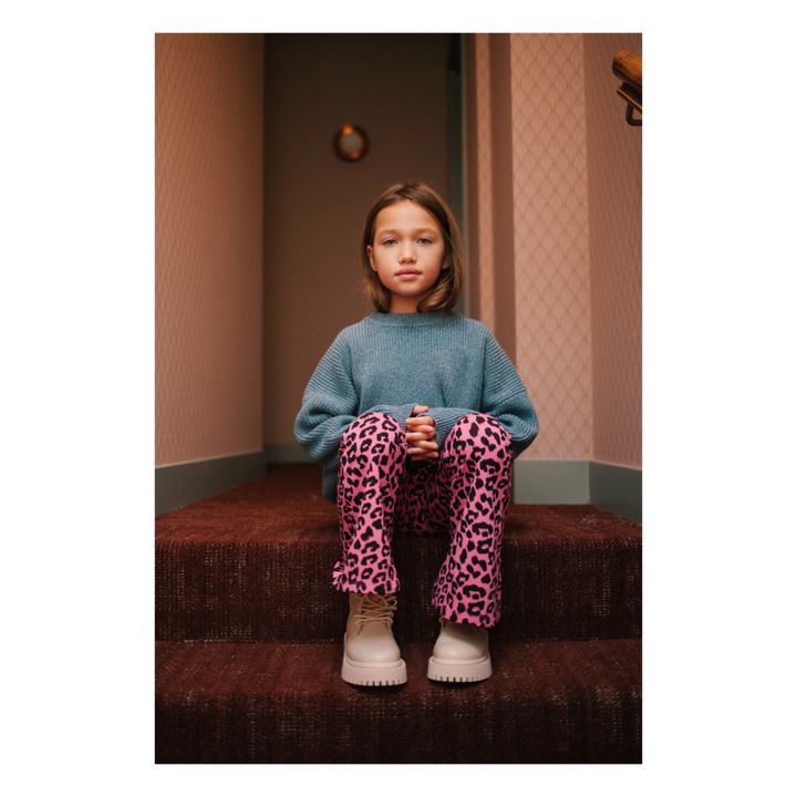 Pantaloni leopardati | Rosa- Immagine del prodotto n°3