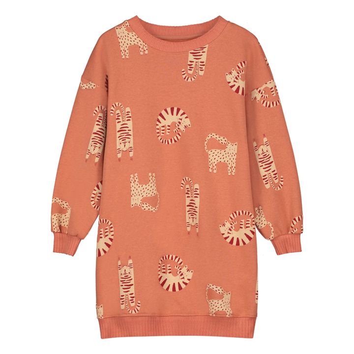 Vestido Rudy de algodón orgánico | Naranja- Imagen del producto n°0