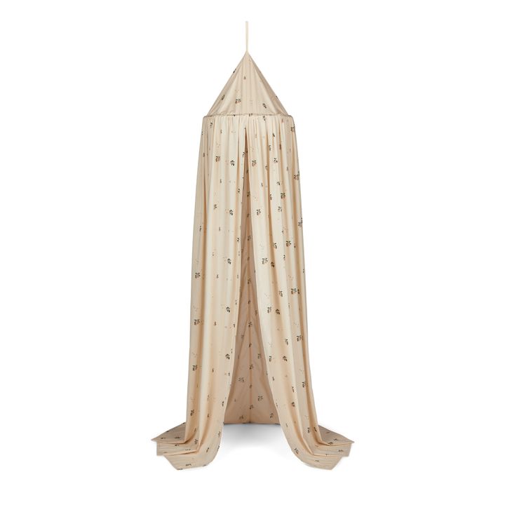 Enzo Organic Cotton Bed Canopy | Peach- Product image n°0