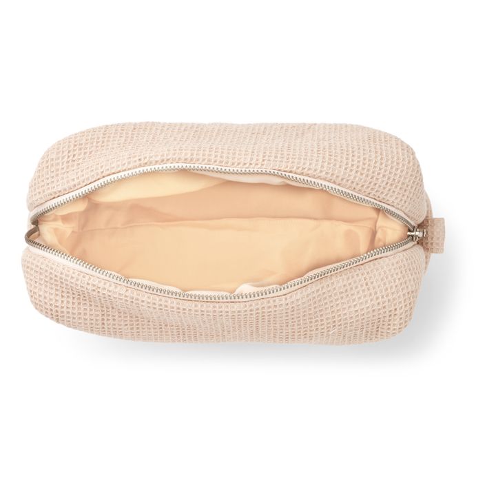 Beauty case in cotone organico Kayala | Beige- Immagine del prodotto n°2