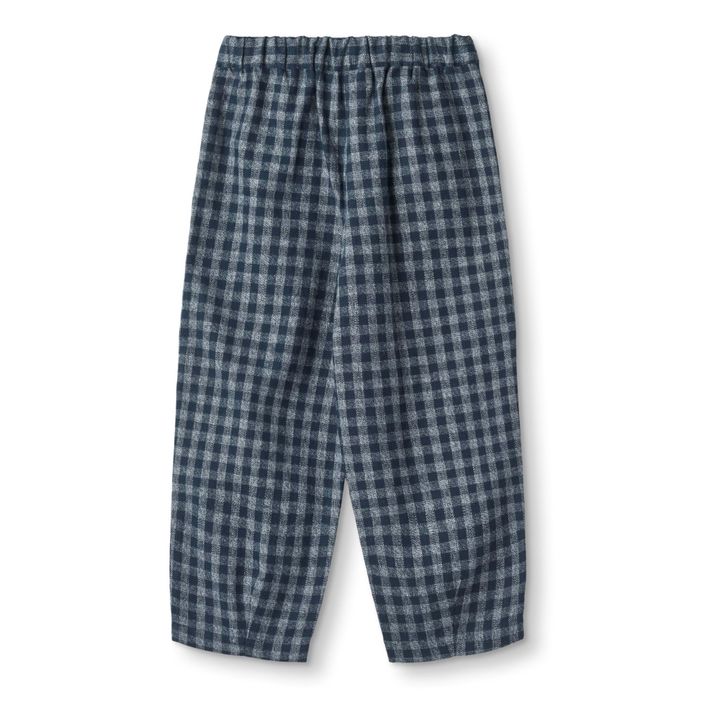 Pantaloni Coda Carreaux | Blu marino- Immagine del prodotto n°4