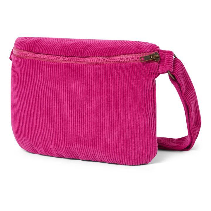 Marsupio di Cotone in Velluto a Costine - Collezione Donna | Fuscia- Immagine del prodotto n°2
